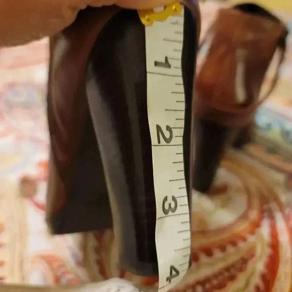 Stuart Weitzman Backstrap Boots Leather Shoes Saddle Old West Calf Bootie 6 - Picture 9 of 10